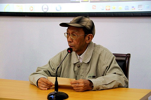 荣誉会长陈秋舫认为会员们是热爱这个团体的。