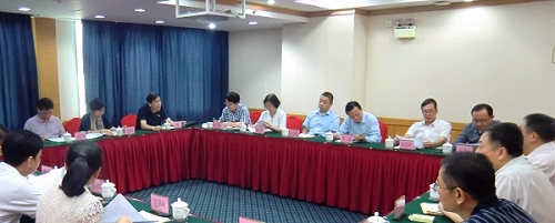 “五侨”单位联席会议现场