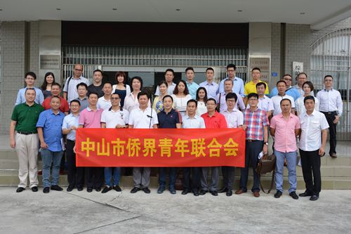 市侨青联一届二次常务理事会议后合照