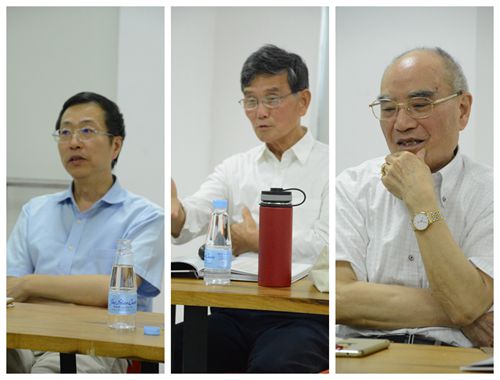 古文字专家们在分享会上发言。