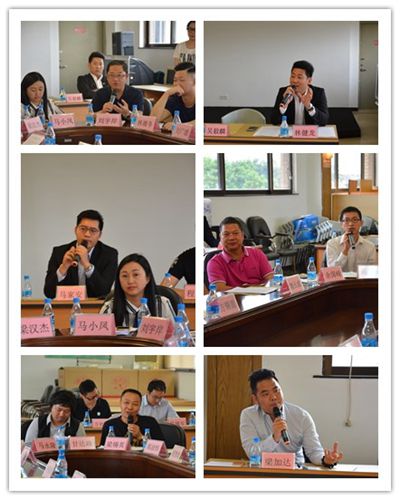 现场气氛热烈，与会代表踊跃发言。