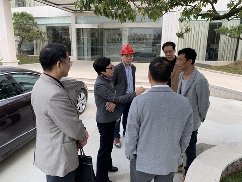 梁瑞冰主席在广州欧莱斯机电实业有限公司调研