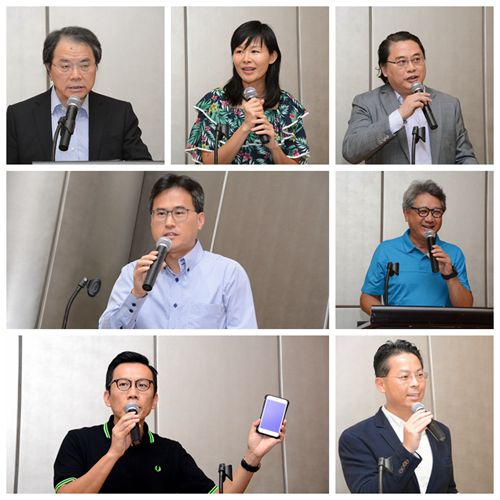 粤港澳优秀侨界青年企业家作主题发言。